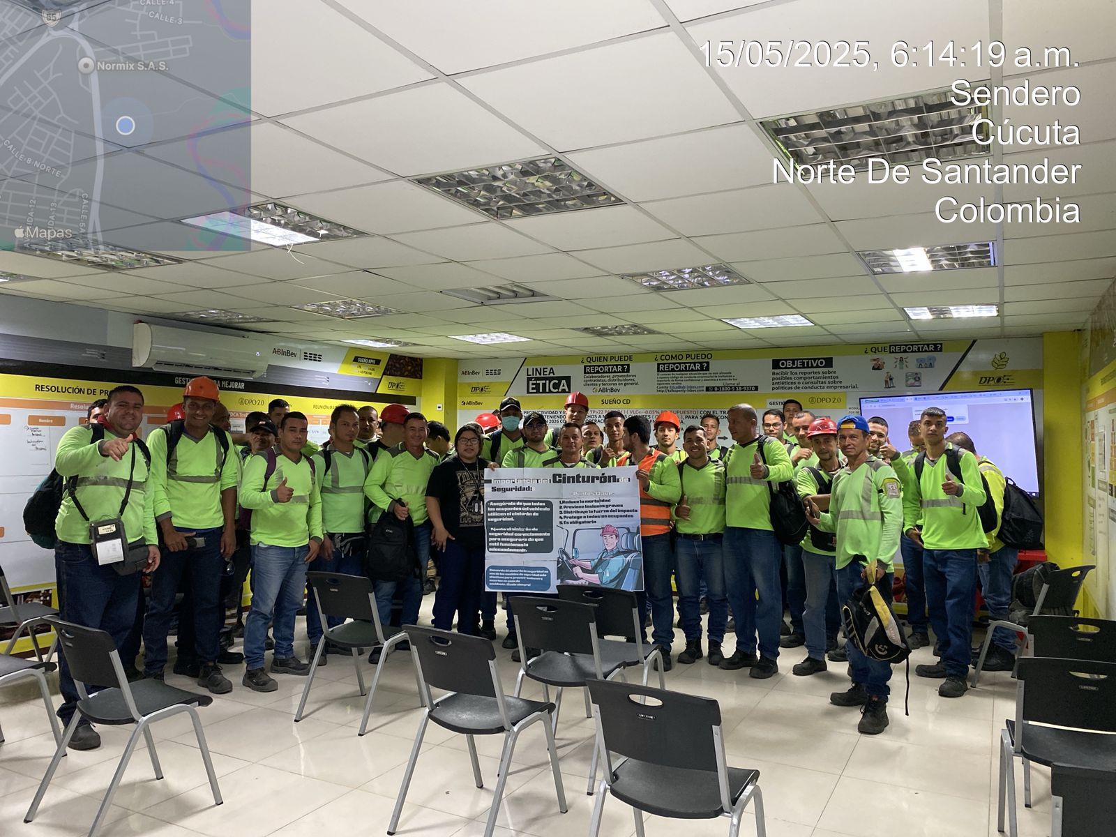 Evidencia de capacitación